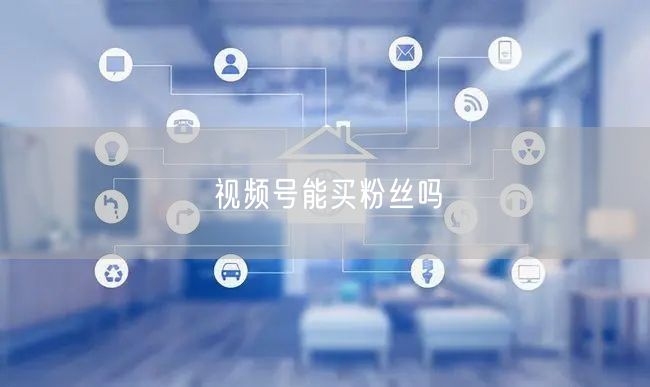 视频号能买粉丝吗