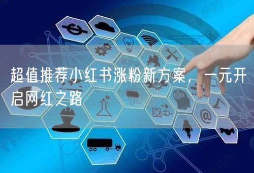 超值推荐小红书涨粉新方案，一元开启网红之路