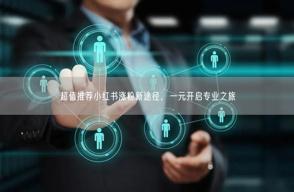 超值推荐小红书涨粉新途径，一元开启专业之旅