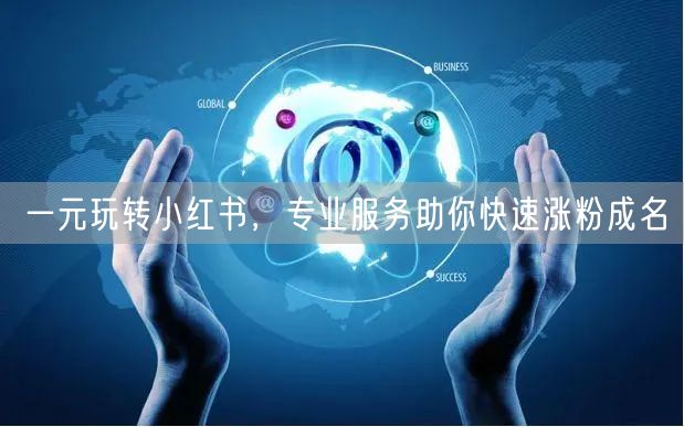 一元玩转小红书，专业服务助你快速涨粉成名